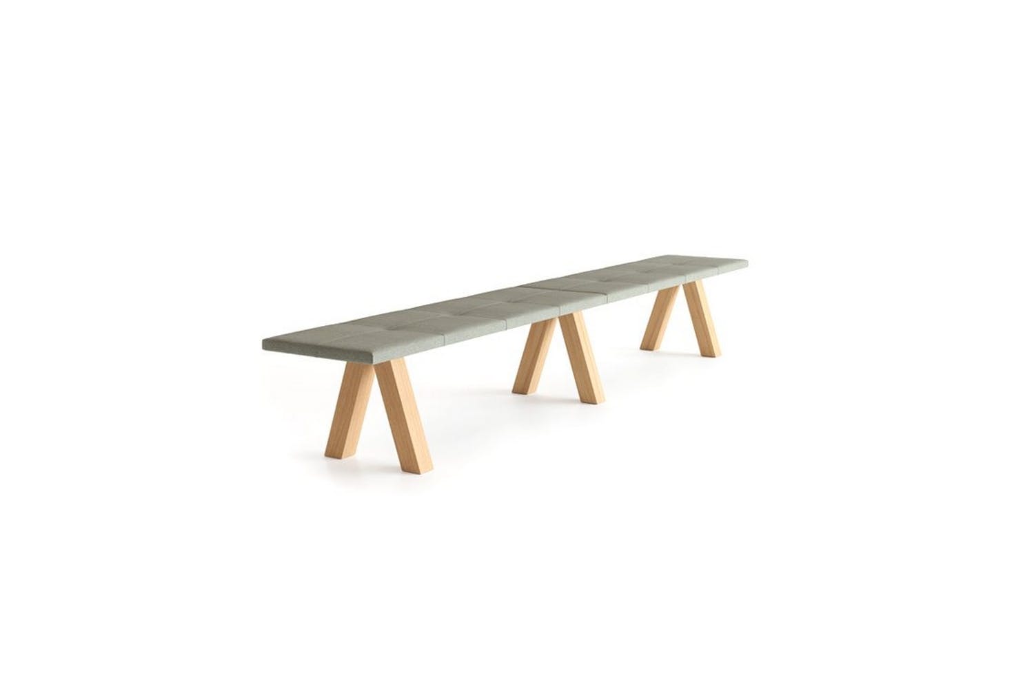 创意家具 - 坐具|长凳|办公家具|设计师家具|Trestle bench 长凳