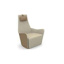 高背休闲转椅 High back leisure swivel chair