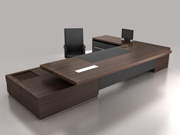 品茗精品配套大班台 High-grade Executive Desk