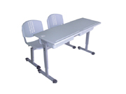 双人课桌椅 School Desks And Chairs