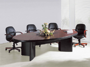 实木会议台 Solid Wood Conference Table