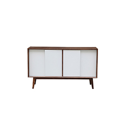 波特现代复古书柜餐具柜 porter modern retro credenza sideboard